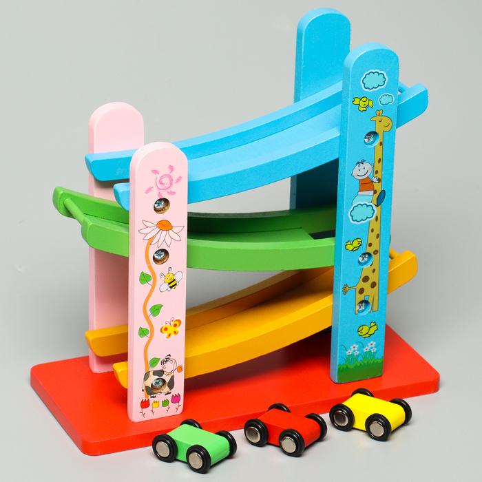 Автодром «Зверята», 10×23×21.5 см