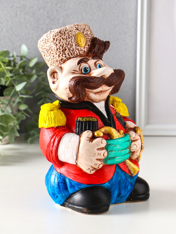 Копилка для денег «Генерал», гипс, 24×14.5×14.5 см