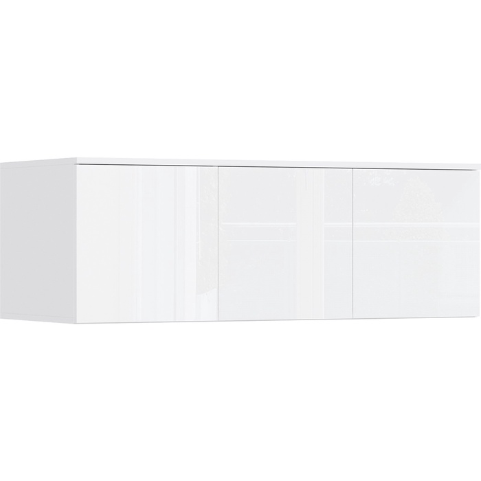 Антресоль для трёхдверного шкафа «Норд», 1200×510×418 мм, цвет белый глянец