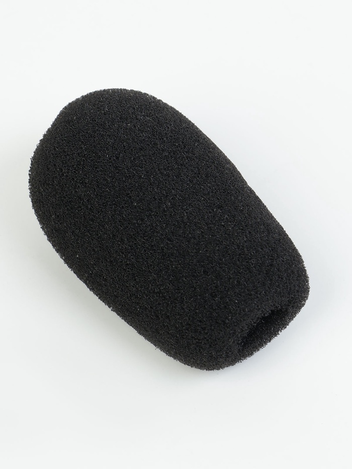 Ветрозащита для микрофона Music Life, черный, набор 5 штук, 3.5×3.5 см