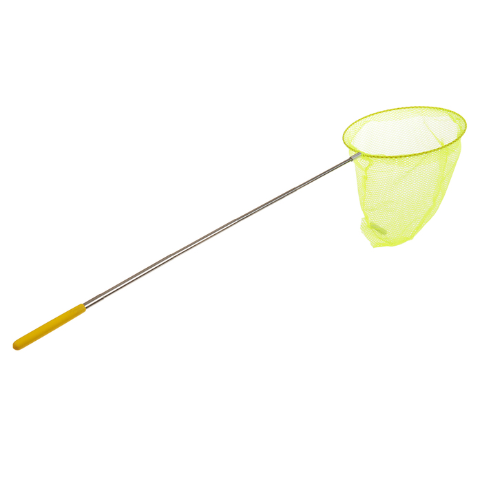 Сачок детский, телескопический, 66 см, диаметр 20 см, МИКС