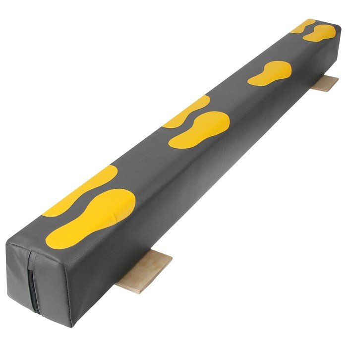 Бревно гимнастическое мягкое «Следы», 1.5 м, цвета МИКС