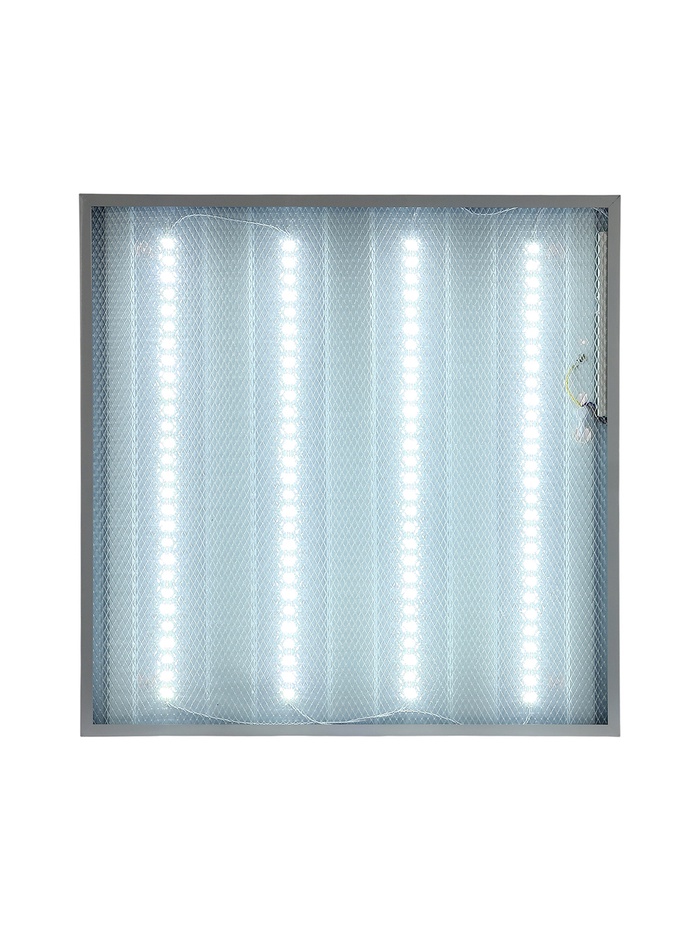 Панель светодиодная Smartbuy Pro, универсальная, 36 Вт, 6500К, 3600 Лм, IP40, 220 В, 595×595×15 мм, свечение холодное белое