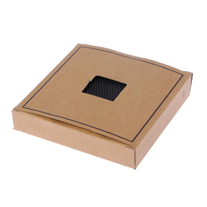 Портсигар «Стуруман», 9×10 см, черный