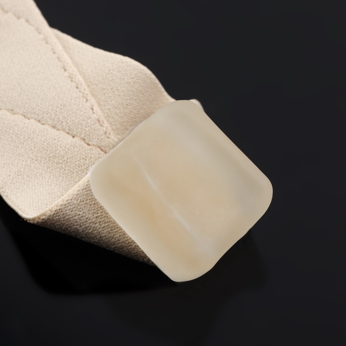 Корректор - разделитель для большого пальца, на манжете, L (40 - 45) р-р, бежевый