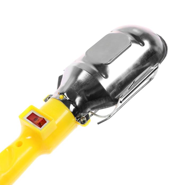 Светильник переносной Luazon Lighting с выключателем под лампу E27, 10 метров, жёлтый