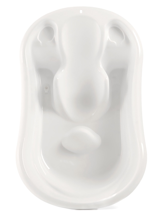 Ванна детская с горкой, белый