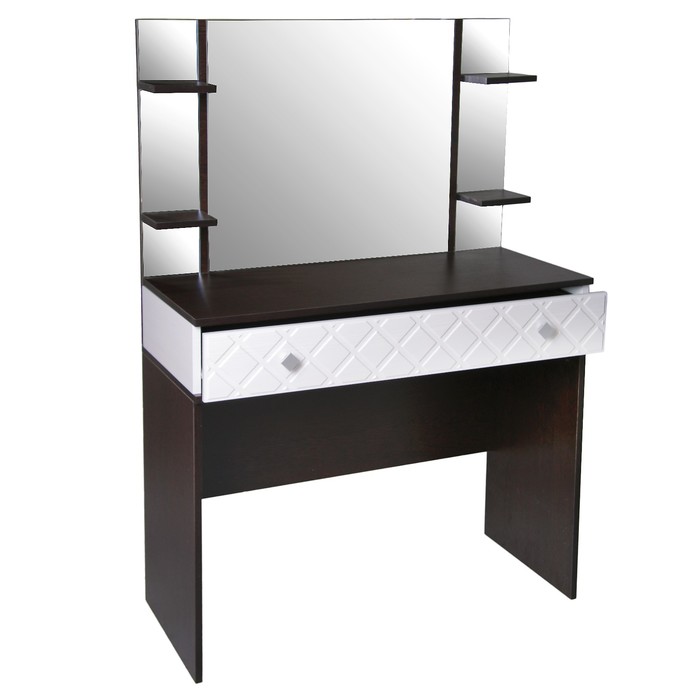 Трюмо с зеркалом «Николь», 945×445×1400 мм, цвет венге / лиственница светлая