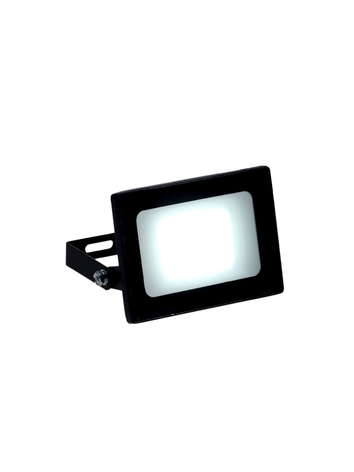 Прожектор светодиодный VKL Electric, 20 Вт, 2400 лм, 6500К, IP65, 220 В, чёрный, свечение холодное белое