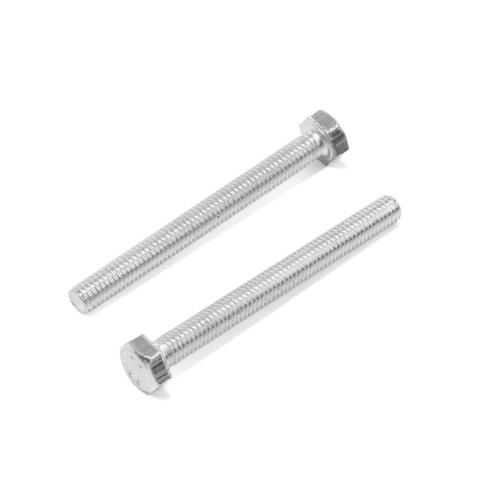 Болт ТУНДРА, оцинкованный, DIN 933, класс прочности 8.8, М6×60 мм, 5 кг