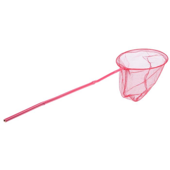 Сачок детский бамбуковая ручка 53 см, диаметр 20 см, МИКС