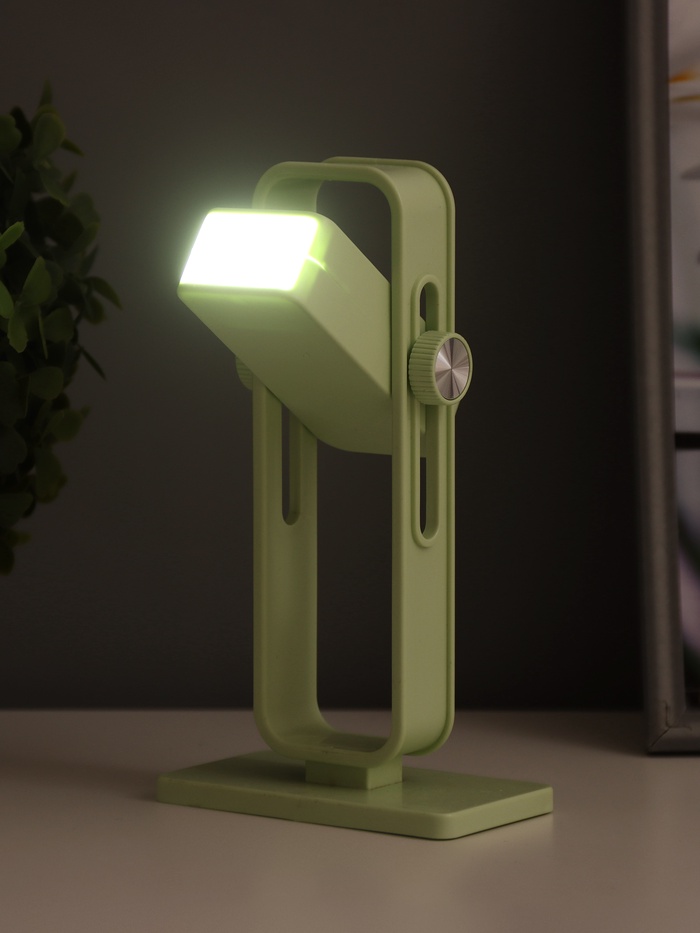 Ночник «Рудс» LED 3 Вт USB АКБ зеленый 9×4.8×16 см