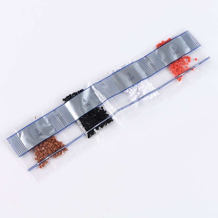 Алмазная вышивка «Цуи», 13.7×18.3 см, картон, с частичным заполнением