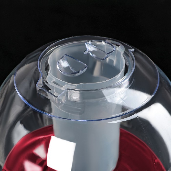 Башня пивная «Сфера», 3 л, колба для льда, пластик, красная