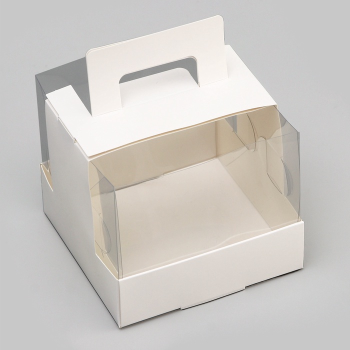 Кондитерская упаковка под бенто торт, 11×11×10 см