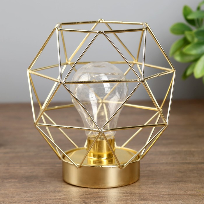 Ночник «Лофти» LED МИКС 15×15×16 см RISALUX