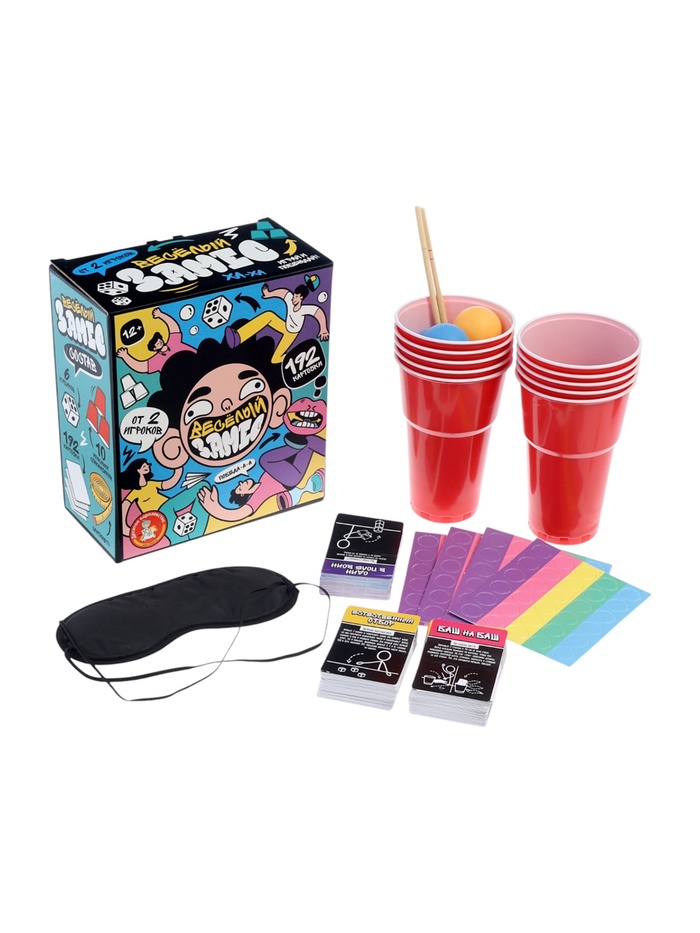 Игра настольная «Весёлый замес», от 2 игроков, 12+