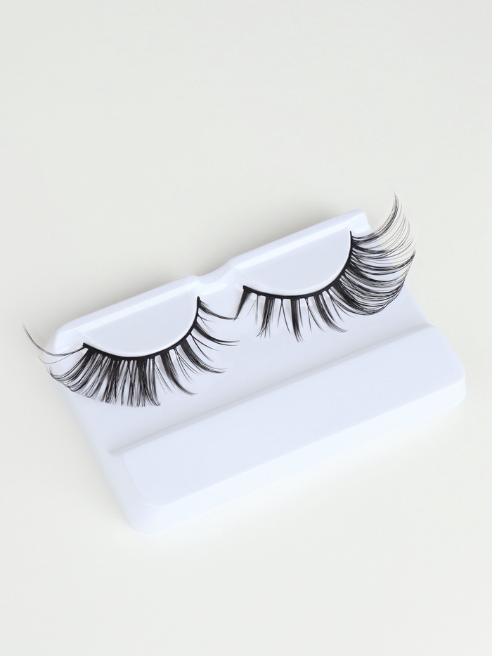 Ресницы накладные «Неповторимость», 10-18 мм, без клея, чёрные