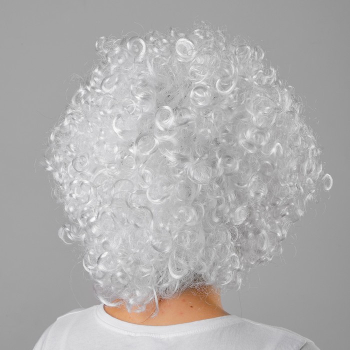 Карнавальный парик «Кудряшки», белый