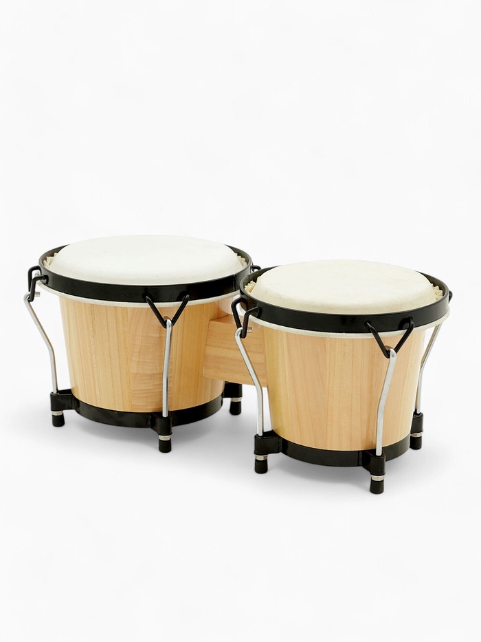 Барабан Бонго Music Life 6×7 дюймов, бежевый