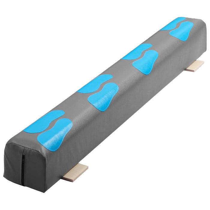 Бревно гимнастическое мягкое «Следы», 1.5 м, цвета МИКС