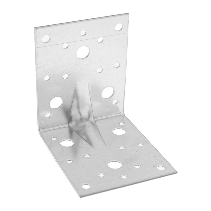 Уголок крепежный усиленный ТУНДРА krep, 100×100×85×2 мм, в упаковке 25 шт.