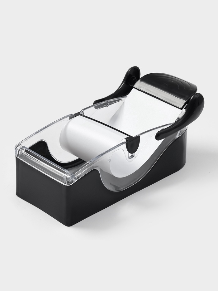 Машинка для суши и роллов Доляна Perfect Roll Sushi, 19×8×7 см, пластик, чёрный, белый