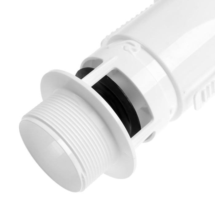 Арматура для смывных бачков «АНИ Пласт» WC6550 Эконом, с нижней подводкой 1/2", белая кнопка