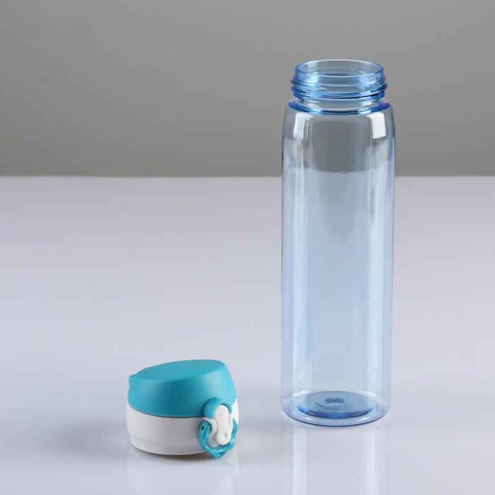 Бутылка для воды «Мастер К», 550 мл, 22×6 см, цвет МИКС