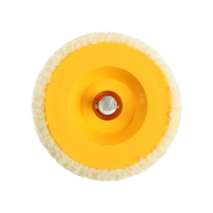 Валик ТУНДРА, велюр, 180 мм, рукоятка d=6 мм, d=42 мм, ворс 4 мм