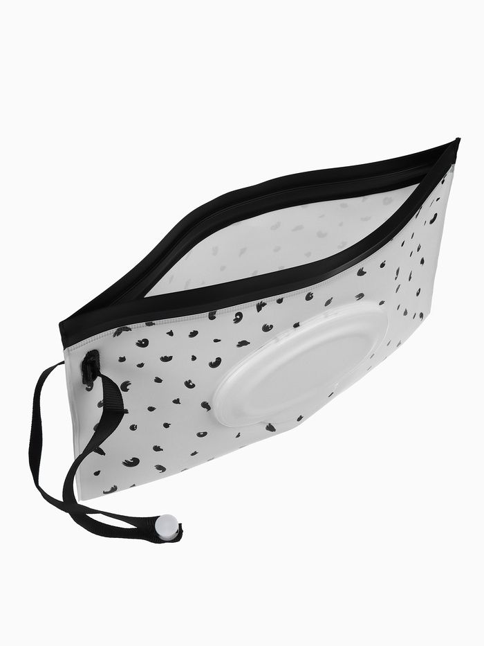 Контейнер для салфеток с петелькой «Звезды на белом», МИКС