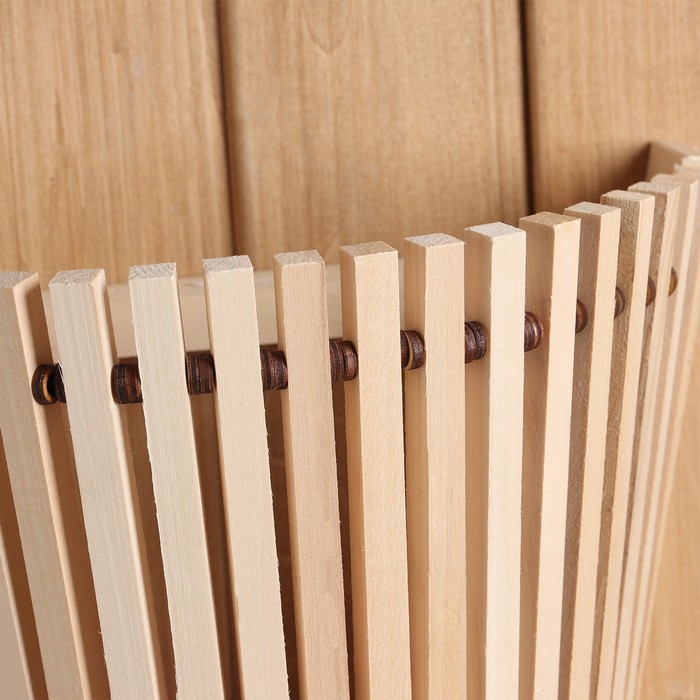 Абажур для бани и сауны «Свет», липа, 28×15×31 см, настенный, «Добропаровъ»