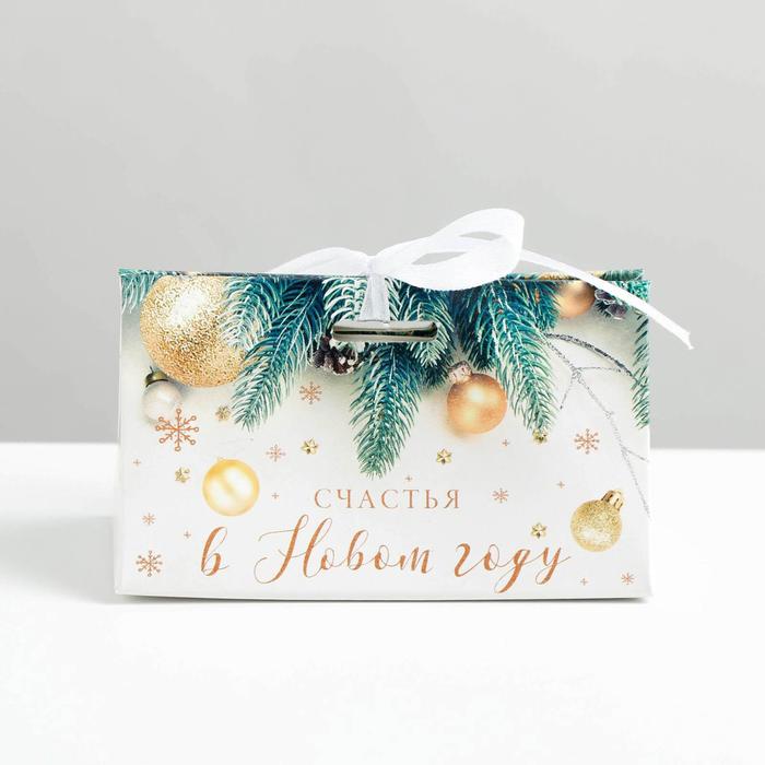 Бонбоньерка новогодняя «Новогоднее фото», 10×5.5×5.5 см, Новый год