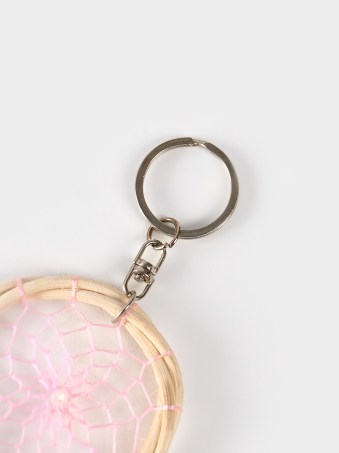 Брелок «Ловец снов», 17 см, розовый