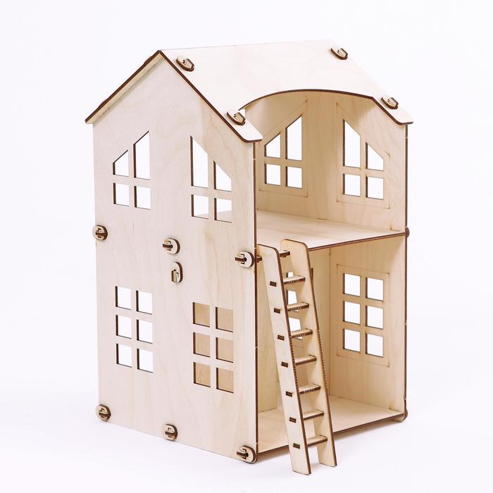 Конструктор из дерева Домик «Счастье»