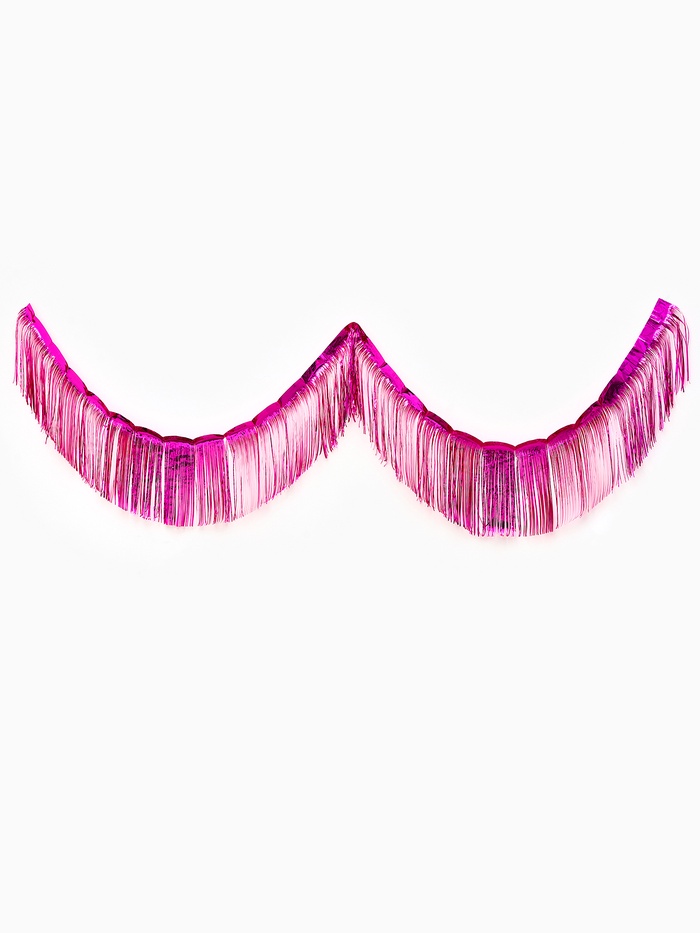 Гирлянда «Дождик», 3 метра, цвет фуксия