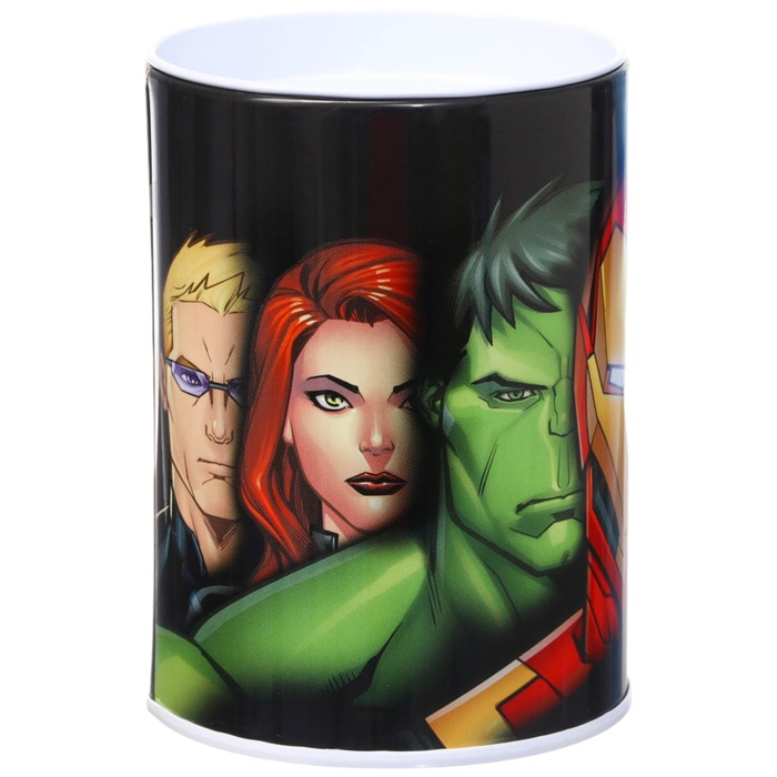 Копилка «Мстители», 7.5×7.5×10.5 см