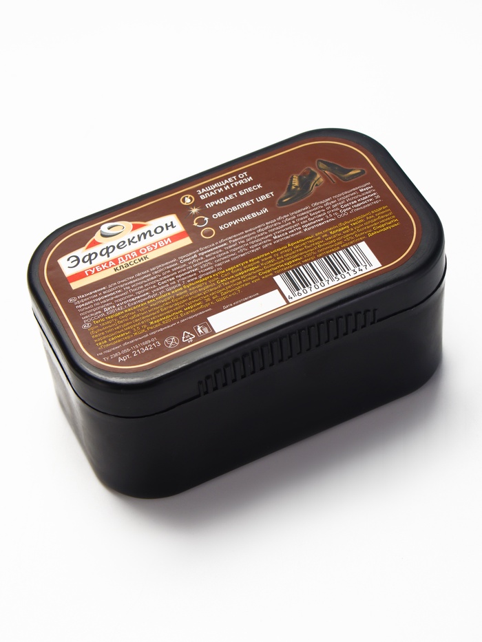 Губка Эффектон Классик коричневый