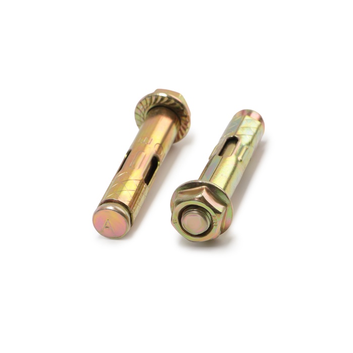 Анкерный болт ТУНДРА, с гайкой, оцинкованный, 10×60 мм, 110 шт.