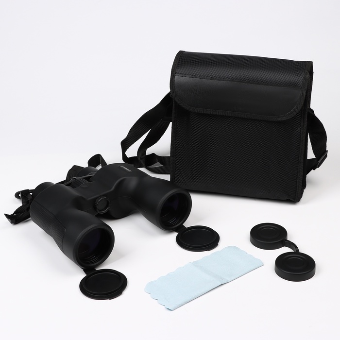 Бинокль «Импакт», 7×50, водонепроницаемый, с чехлом, чёрный