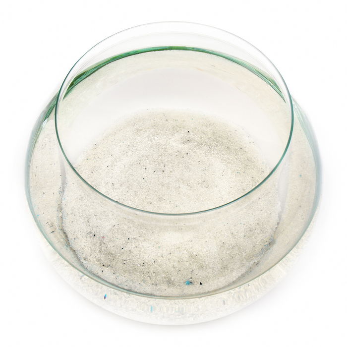 Песок кварцевый Пижон Aqua (0.8 -1 мм), 800 г, белый