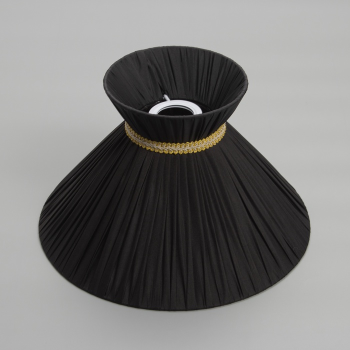 Абажур BayerLux, Е27, черный, 32×32×20 см