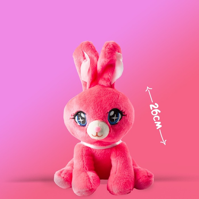 Игрушка мягкая «Зайка», розовый