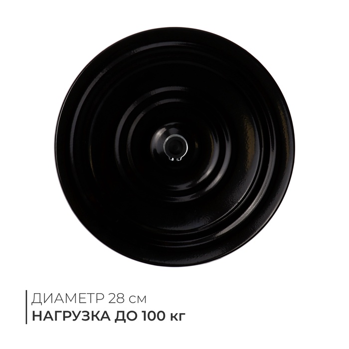 Диск здоровья, металлический, d=28 см, двухцветный