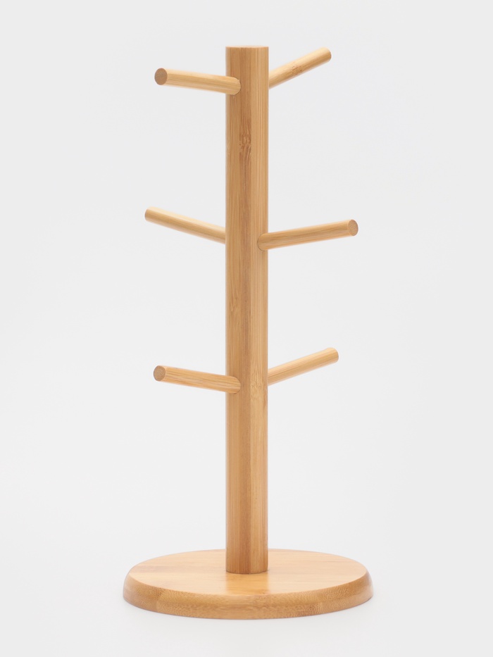 Держатель для кружек BellaTenero Bamboo, 14.5×32 см, бамбук