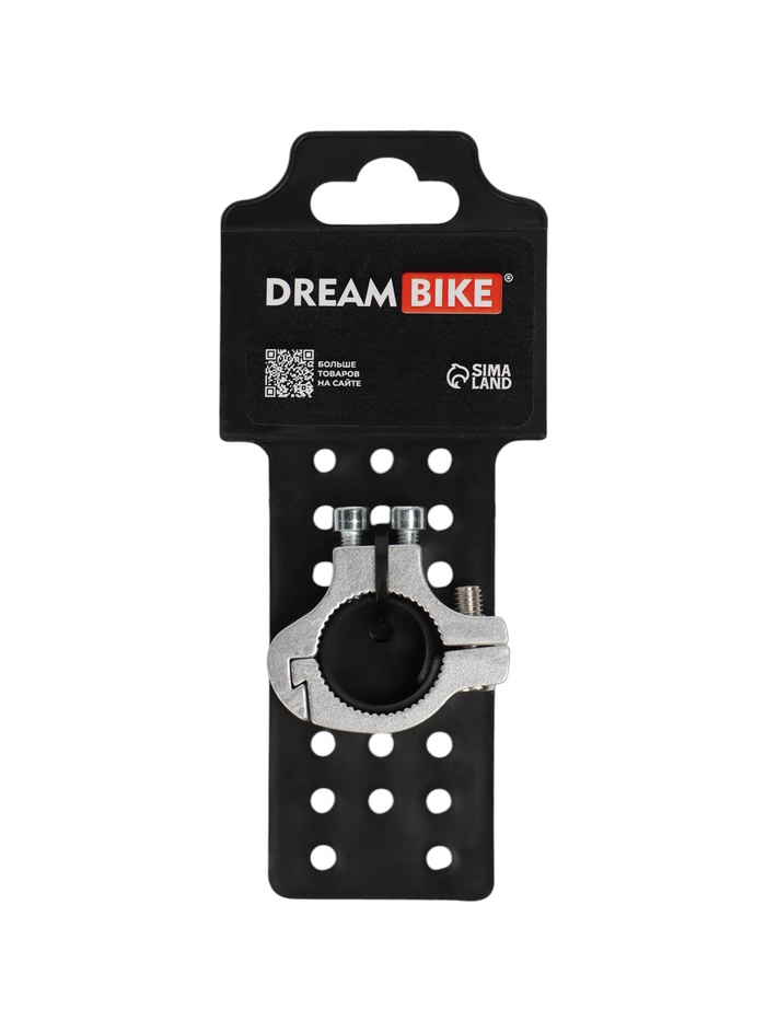 Адаптер на руль Dream Bike, 22.2-25.4 мм, для флягодержателя, цвет серый