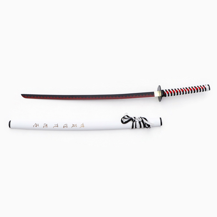 Макет оружия «Сувенирная катана. Риота», 103 см, белые ножны