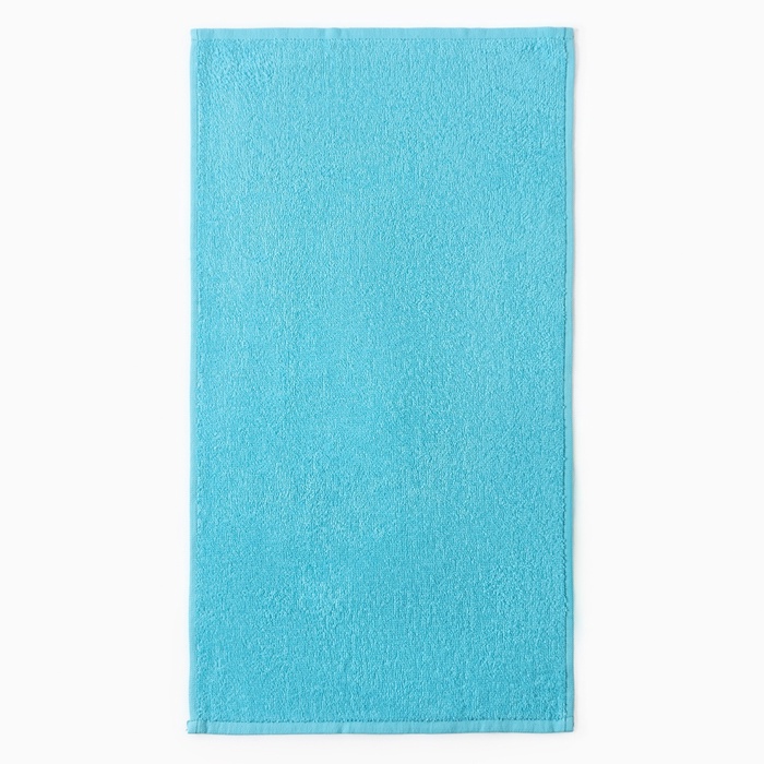 Полотенца махровые «Этель» Cherry, 3 шт., 30×60 см, хлопок 100%, голубые