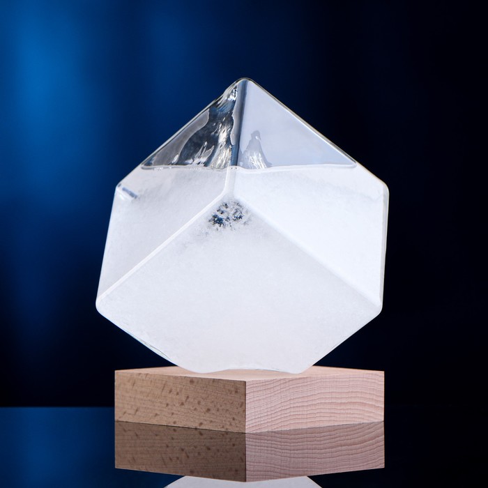 Барометр - штормгласс TAKE IT EASY «Куб», 10×10 см