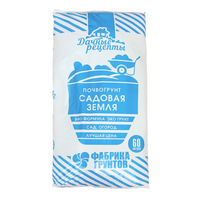 Почвогрунт Дачные Рецепты "Садовая земля", 60 л
